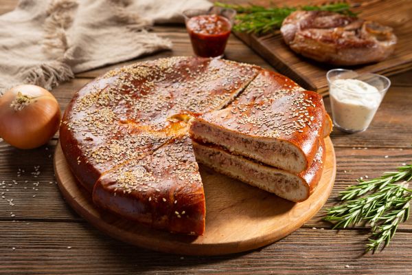 Пирог с сочной телятиной Пирог с сочной телятиной