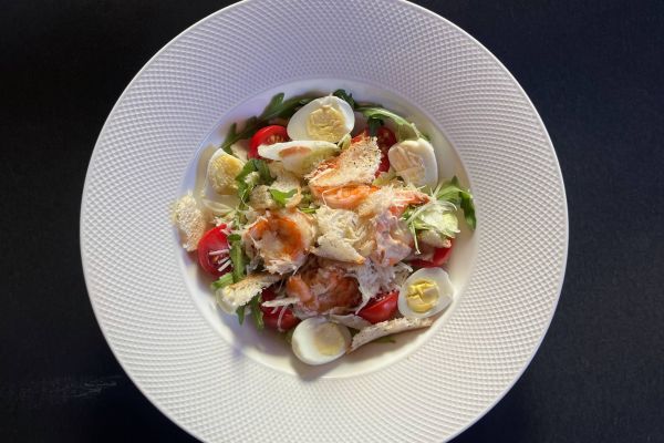 Салат Цезар з креветкою Салат Цезар з креветкою